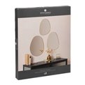 Mirror set 3 Lida, H47x37x0.3cm