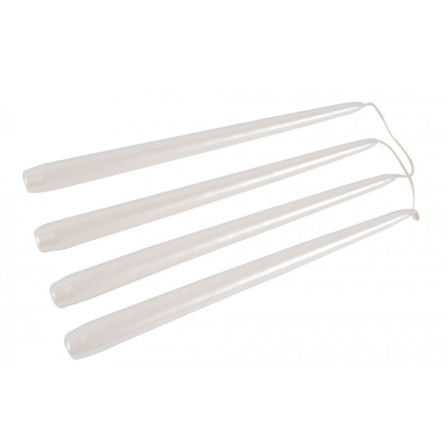 Küünlakompl. 4 tk, pärl 28cm