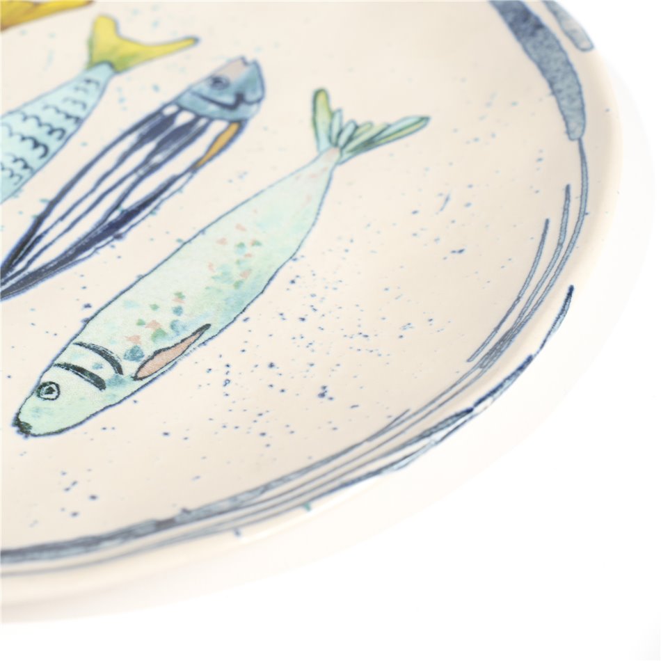 Обеденная тарелка  Peixe Iberica, D26cm