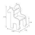 Kids chair Licorne, H83x45x54cm, seat height  42cm