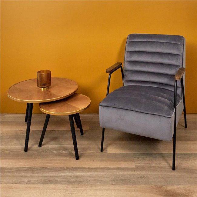 Kohvilaud komplekt Felix X2 FSC, H40xD60cm, H33xx40cm