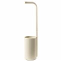 Toilet paper holder Lin Onyx, beige color, D13,5xH64,7cm