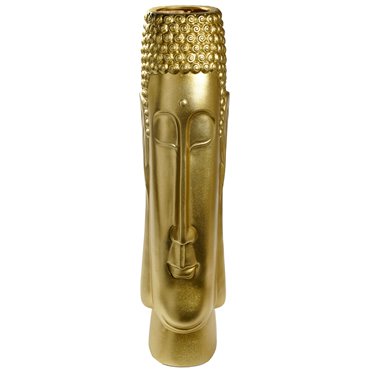 Vase Gaijo gold, 19.5x78cm