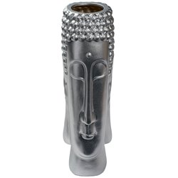 Vase Gaijo silver, 13.5x46cm