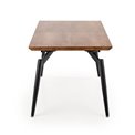 Extendable dining table Hambell, MDF/steel, H74x140-180x80cm