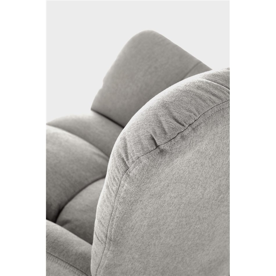 Rocking chair Hasco, grey, H94x70x97cm, seat H50cm