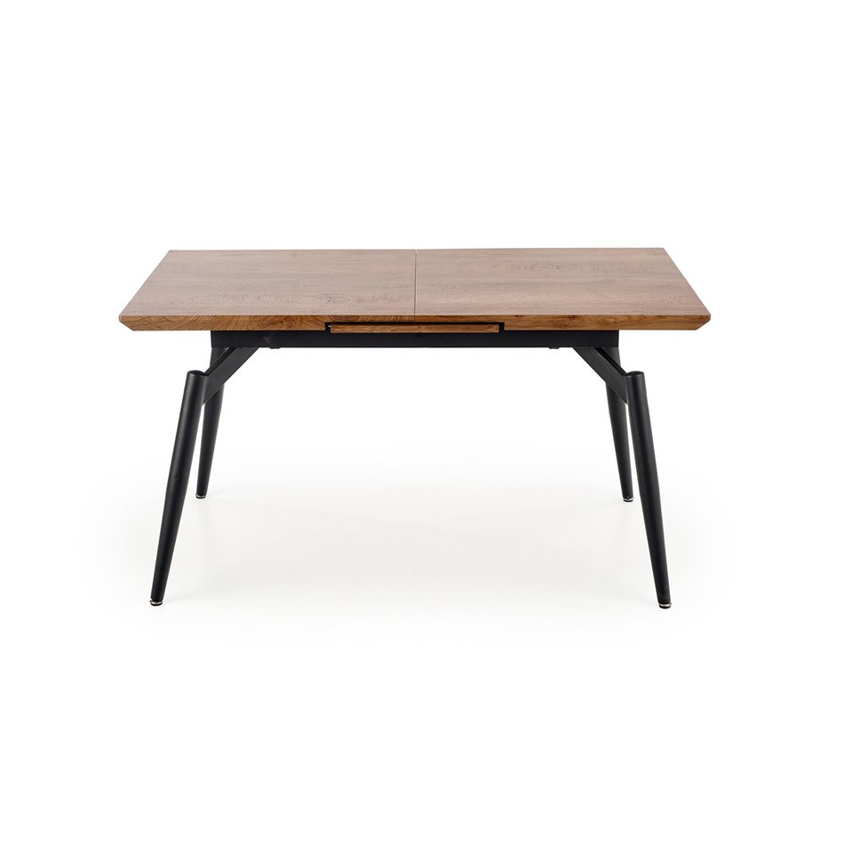 Extendable dining table Hambell, MDF/steel, H74x140-180x80cm