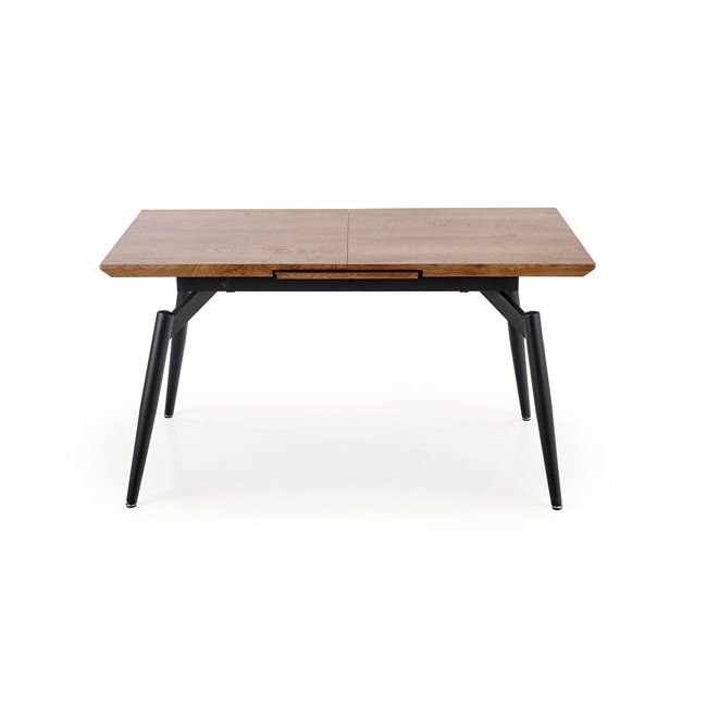 Extendable dining table Hambell, MDF/steel, H74x140-180x80cm