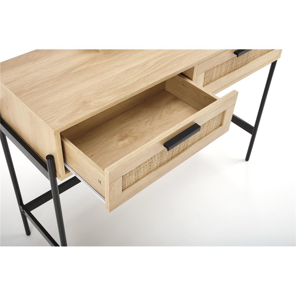 Tualettlaud peegliga Harmen, MDF/teras, H136x104x35cm