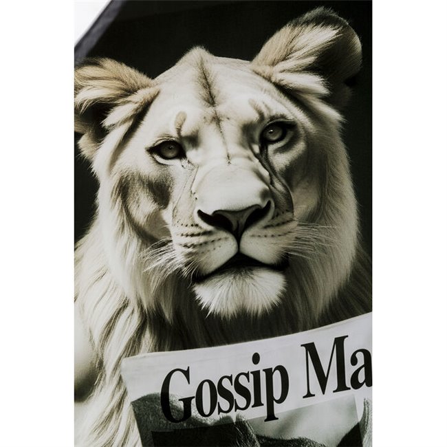 Glass picture Bath Lioness, 60x80cm