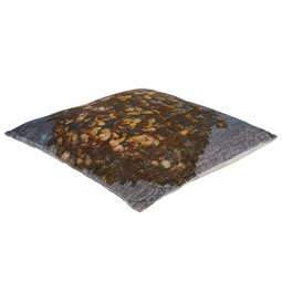 Dekoratiivpadi Hydrangea Brown, 45x45x3cm