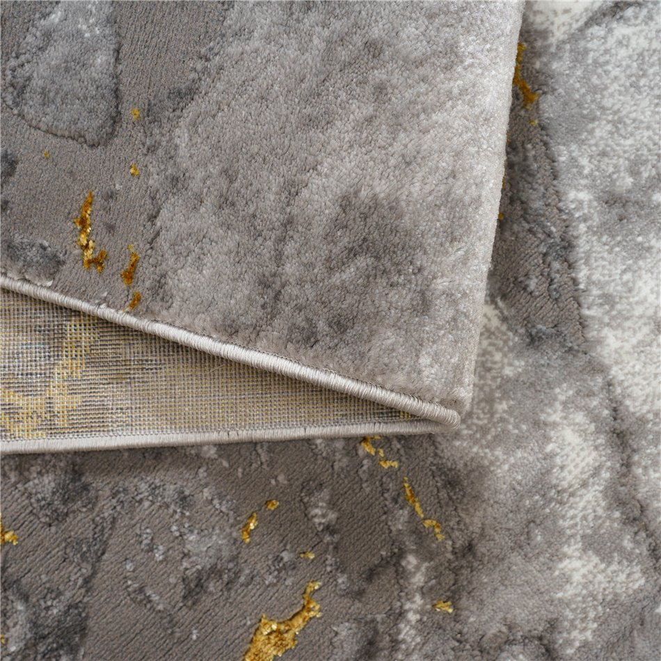 Vaip Larmaris, hallid/kuldsed värvid, 80x150cm