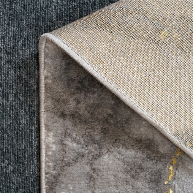 Vaip Larmaris, hallid/kuldsed värvid, 80x150cm