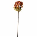 Dekoratiivne lill Hydrangea, punane/oranž, H74cm