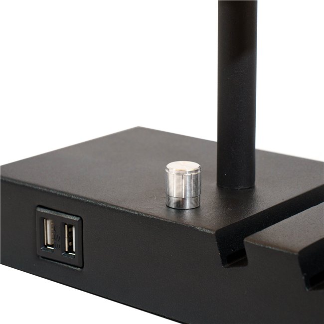 Laualamp Mollena, H34.5x20x12xcm, E27x1 40W(MAX)