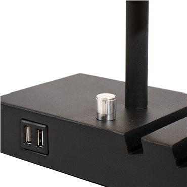 Laualamp Mollena, H34.5x20x12xcm, E27x1 40W(MAX)