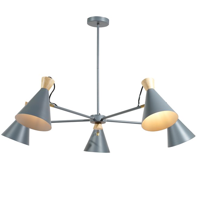 Подвесной светильник Molinella 5, D83x H60cm, E27x5 Max 40W