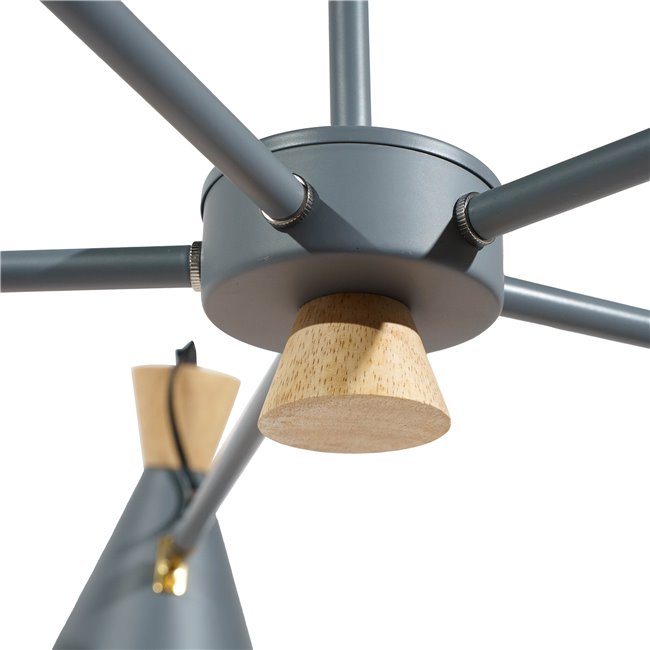 Подвесной светильник Molinella 5, D83x H60cm, E27x5 Max 40W