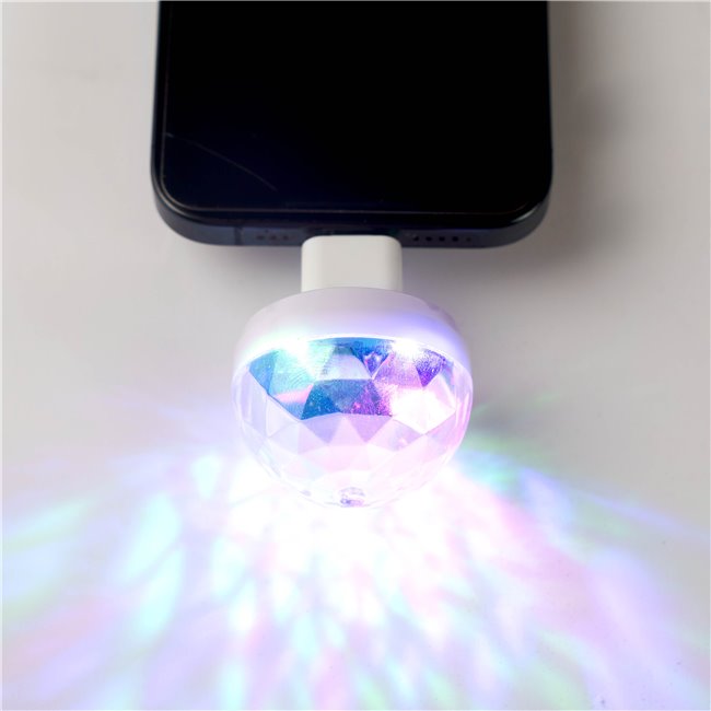 Smartphone Disco light, D3x3cm
