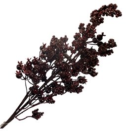 Dekoratiivne taim Black berry spray, H62cm