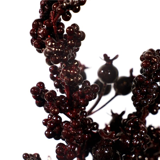 Dekoratiivne taim Black berry spray, H62cm