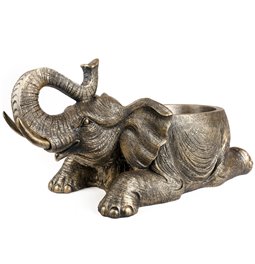 Decorative planter Elephant, 68x32x31cm