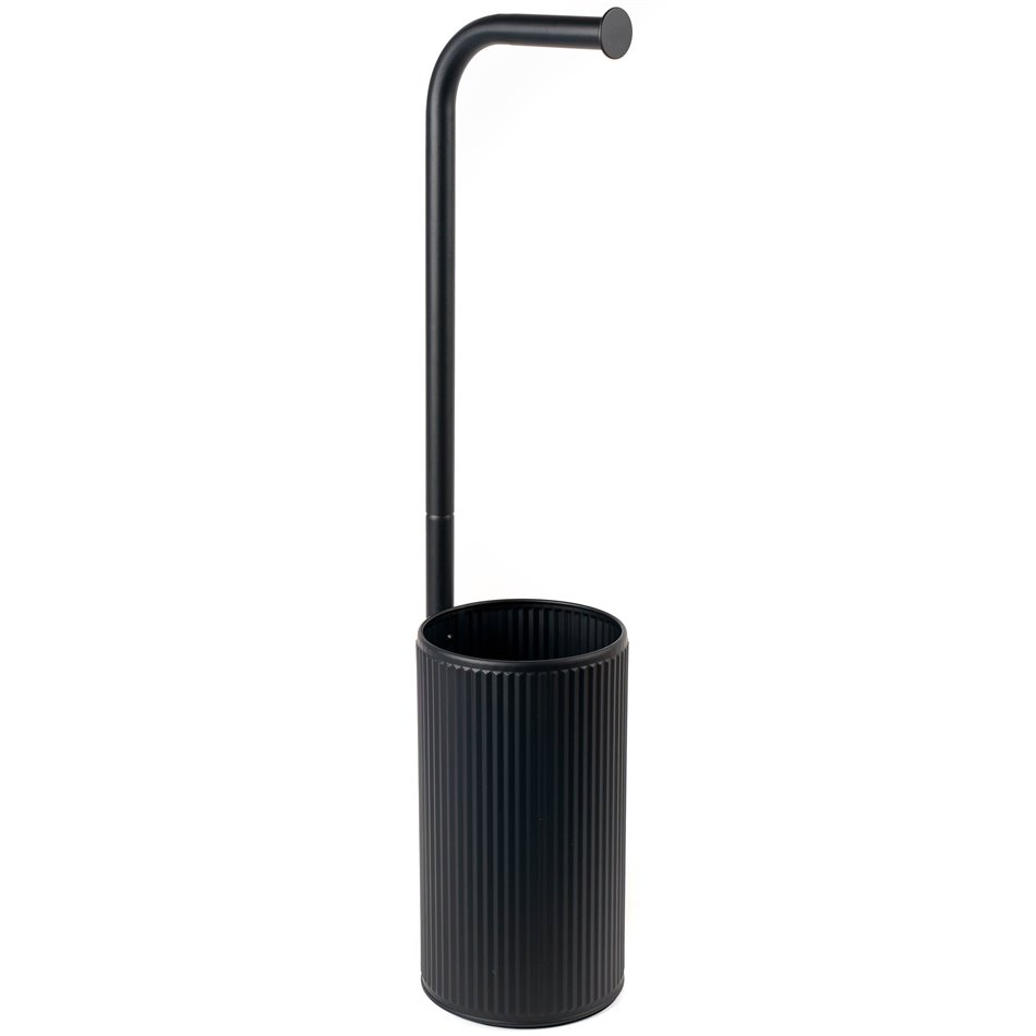 Toilet paper holder Ardoise Onyx, black color, D3,5xH64,7cm