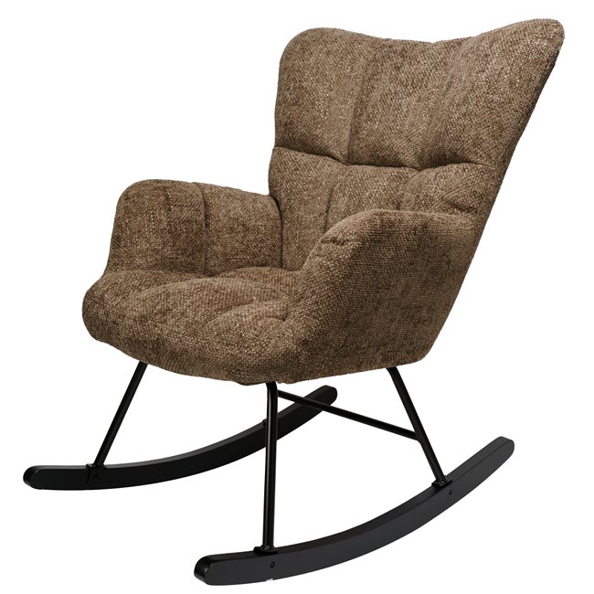 Rocking chair Arburg, brown, 67.5x94x106cm