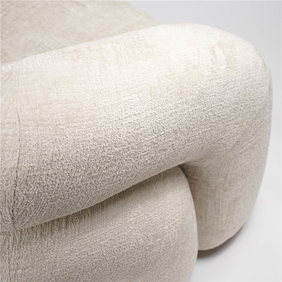 Swivel chair Vally, taupe 111, 87x89x72cm