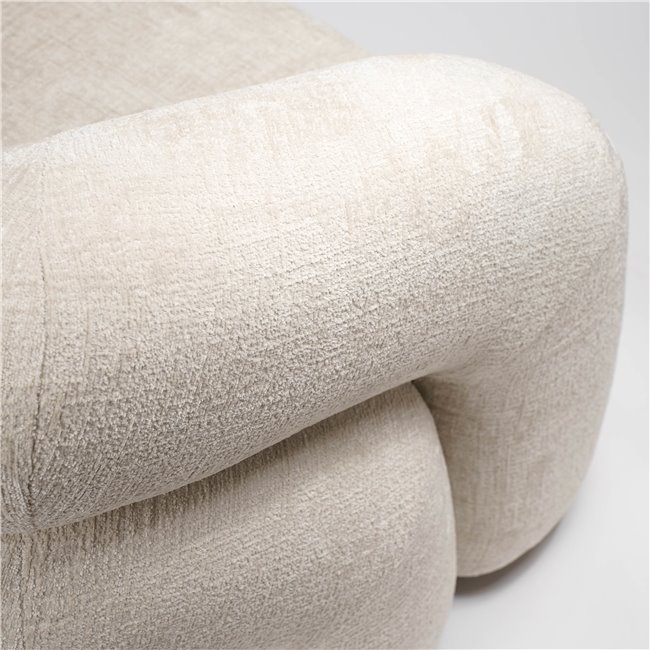 Swivel chair Vally, taupe 111, 87x89x72cm