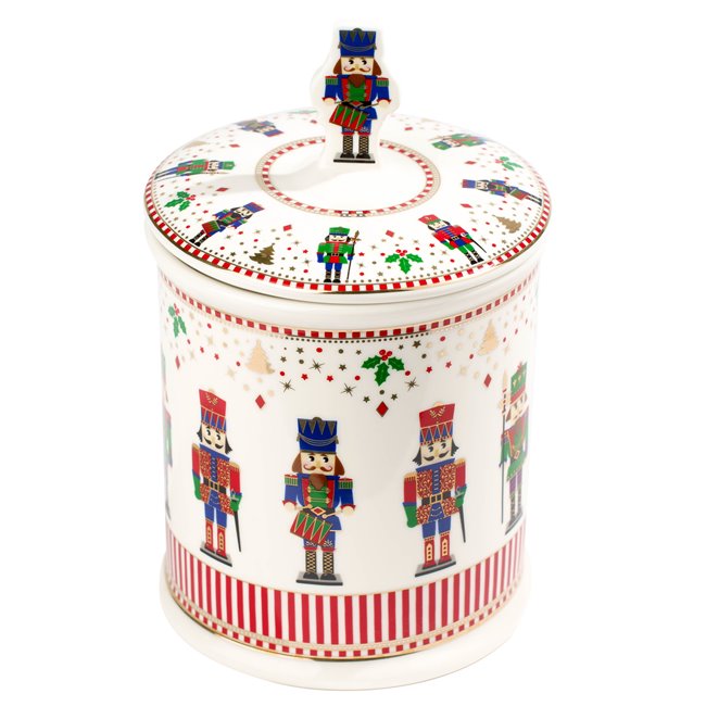 Cookie jar Nutcracker, D14 xH21cm