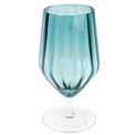 Wine glass Senise, blue, 500ml, H17cm D9cm