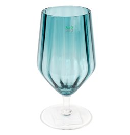 Wine glass Senise, blue, 500ml, H17cm D9cm