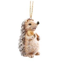 Christmas figurine Hedgehog, H9cm