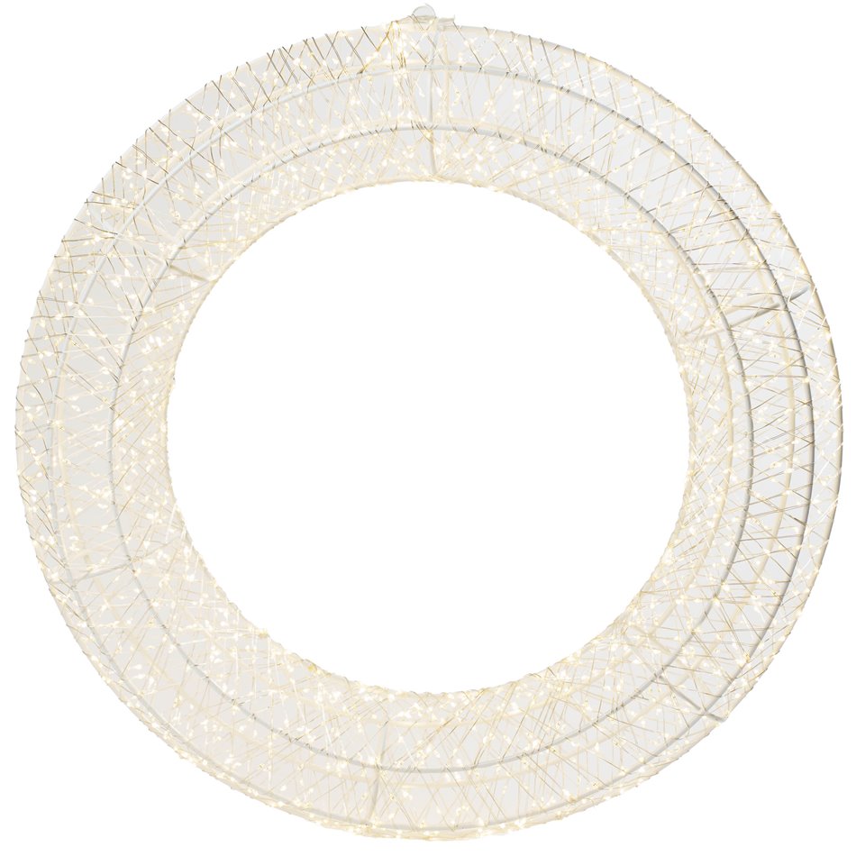 Christmas decor Light Crown, 1440 LED WW, H50cm