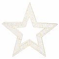 Christmas decor Star Light, 1800 LED WW, H55cm