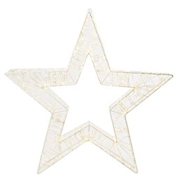 Christmas decor Star Light, 1800 LED WW, H55cm