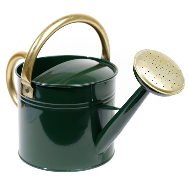 Watering can S, green color, H26x49.5xD23.5cm