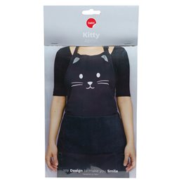Фартук Kitty, черный, 78x52см