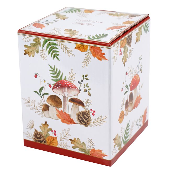 Jar Autumn Breeze, porcelain, D11xH15cm