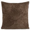 Decorative pillowcase Vivaldi, brown, 45x45cm