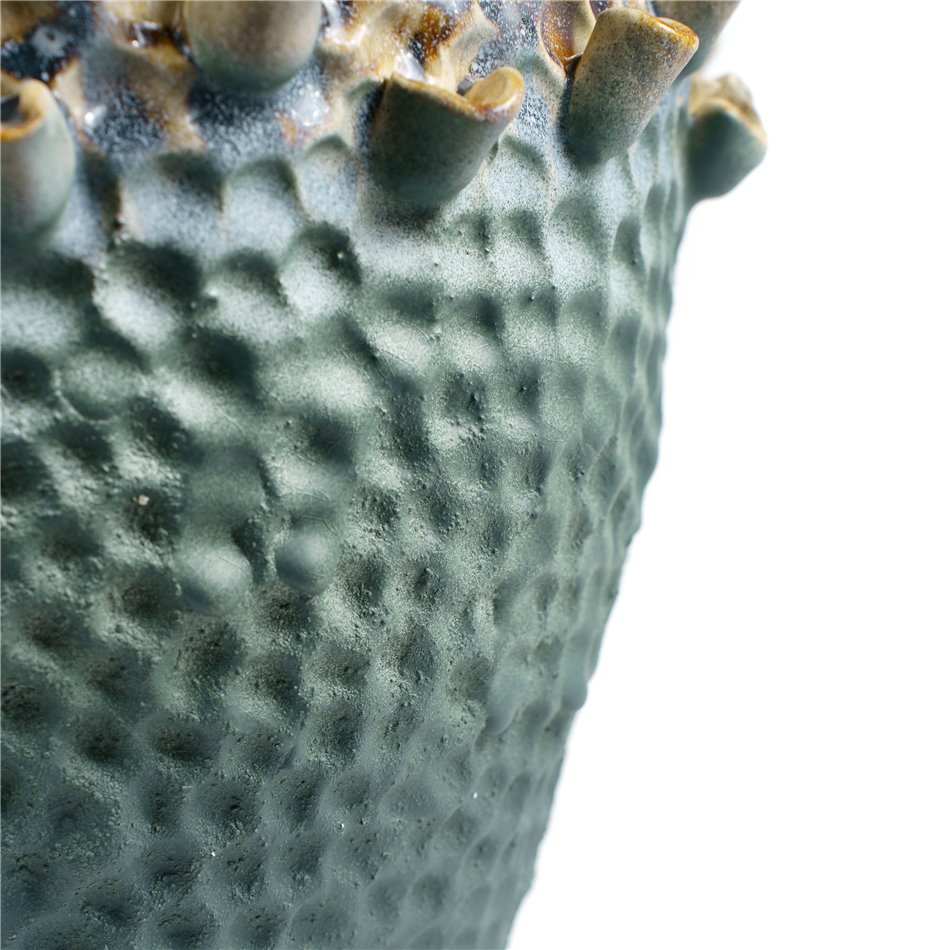 Vaas Gray, kuldne, kivikeraamika, H31x26x24.5cm