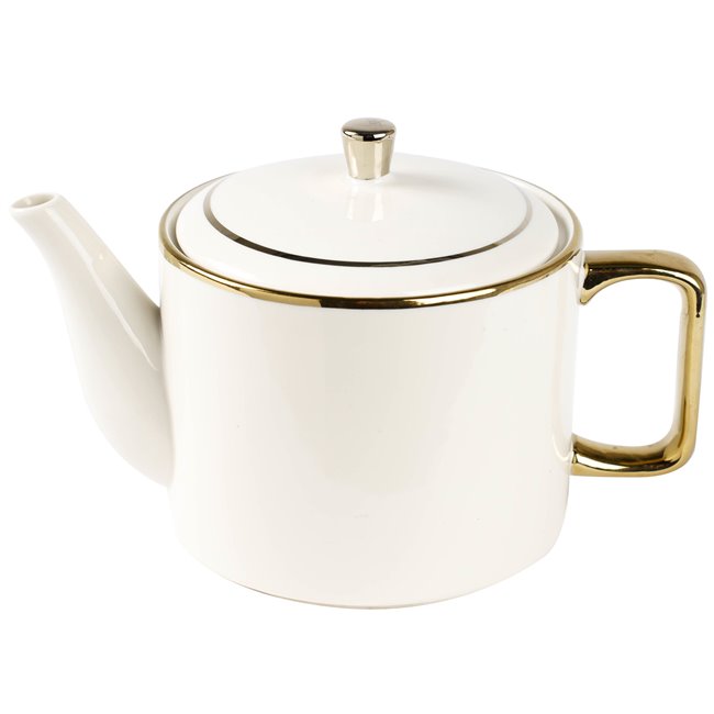 Чайник Arya, керамика, 1,2л, H15x22,5x13,7см