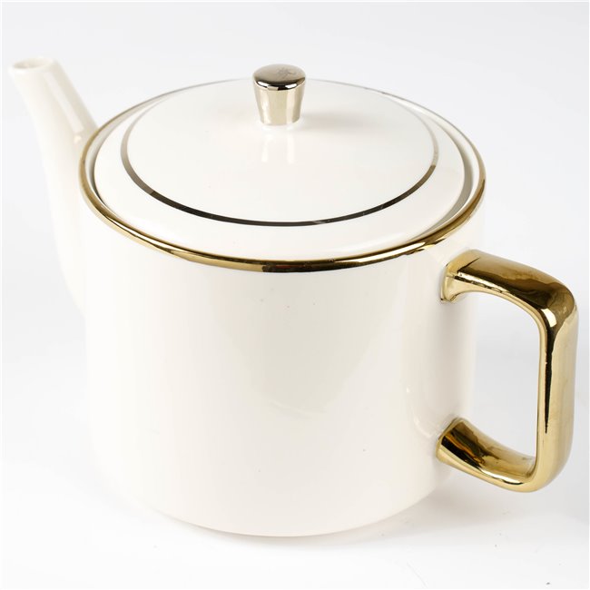 Чайник Arya, керамика, 1,2л, H15x22,5x13,7см