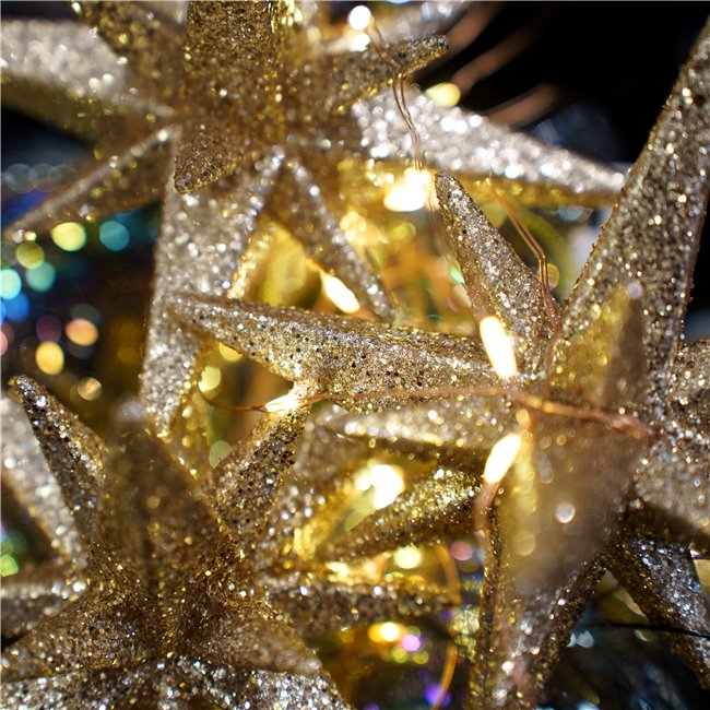 Цепочка рождественских гирлянд для уличного использования, 10 метров, теплый белый свет, 100 лампочек, 2,4W