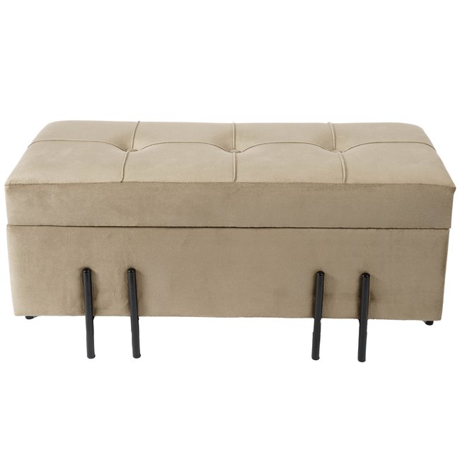 Pink Fabro S, taupe, 73x35x33cm