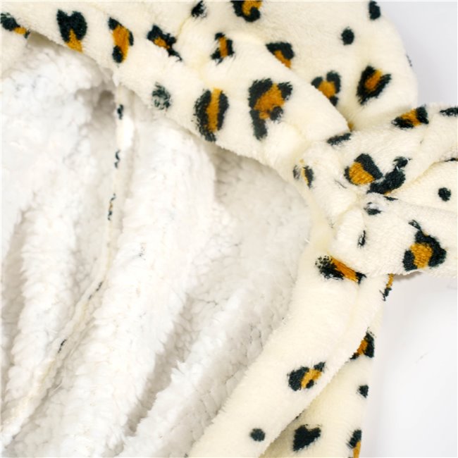 Pleed Sweat Caputche Leopard, 95x60x1cm