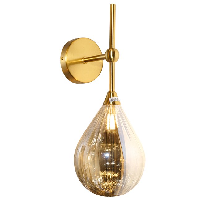 Seinavalgusti Rosera Cognac, messing, K28x20x13,5cm, G9x1 35W(MAX)