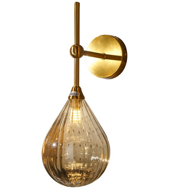 Seinavalgusti Rosera Cognac, messing, K28x20x13,5cm, G9x1 35W(MAX)