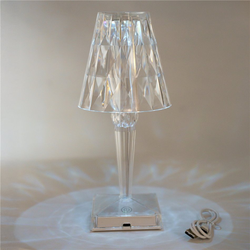 Dekoratiivne laualamp Monserrat 1A, 8x19cm, LED 1W, laetav